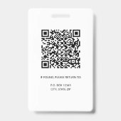 Beach Pass Badge (Achterkant)