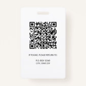 Beach Pass Badge (Achterkant)