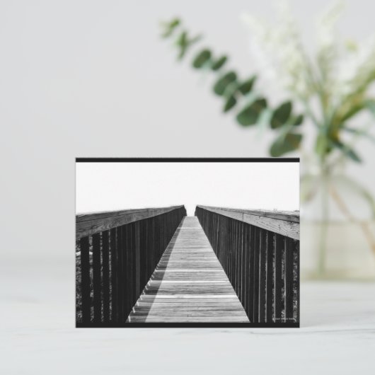 "Beach Path" JTG Art Briefkaart (Staand voorkant)