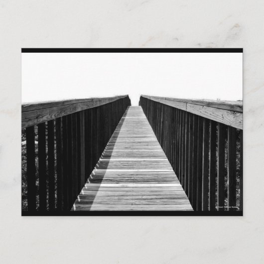 "Beach Path" JTG Art Briefkaart (Voorkant)