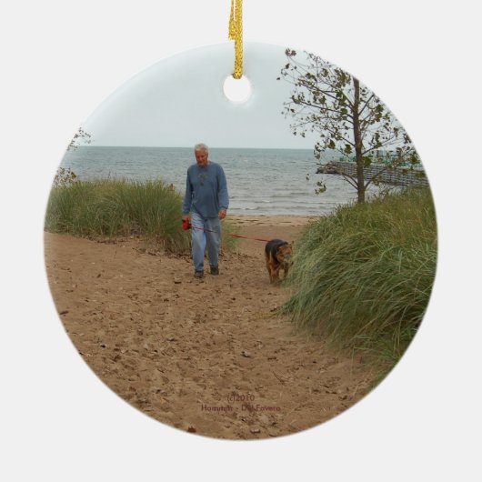 BEACH PATH ORNAMENT OF PENDANT (Achterkant)