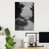 Beach Path Poster (Thuiskantoor)