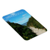 Beach Path, Sand Dunes, Wangerooge, East Frisia Magneet (Rechterzijde)