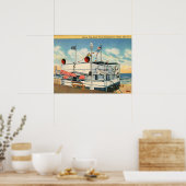 Beach Patrol, Ocean City NJ  Poster (Keuken)