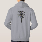 Beach Patrol Royal Palm Tree Hoodie (Achterkant)