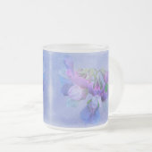 Beach Pea Flowers Matglas Koffiemok (Voorkant rechts)