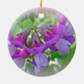 Beach Pea - Lathyrus japonicus - Wilde bloem Keramisch Ornament (Achterkant)