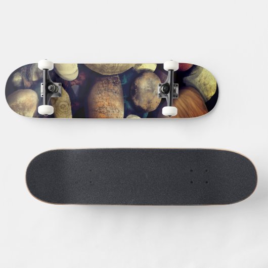 Beach Pebble Pattern Persoonlijk Skateboard (Horizontaal)
