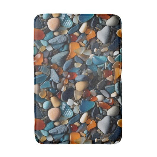 Beach Pebbles badmat (Voorkant Verticaal)