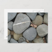 Beach Pebbles Briefkaart (Voorkant / Achterkant)