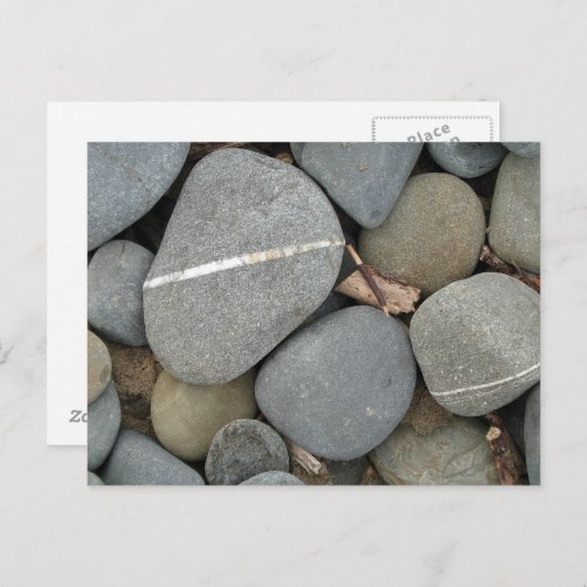 Beach Pebbles Briefkaart (Voorkant / Achterkant)