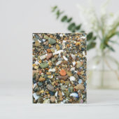 Beach Pebbles Briefkaart (Staand voorkant)