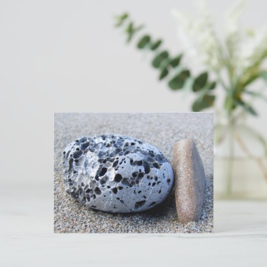 Beach Pebbles Briefkaart (Staand voorkant)