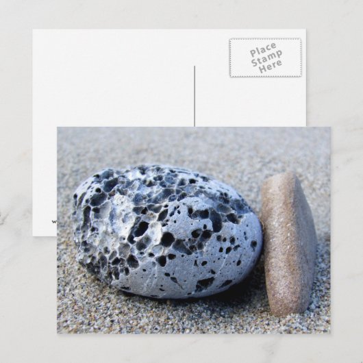 Beach Pebbles Briefkaart (Voorkant / Achterkant)