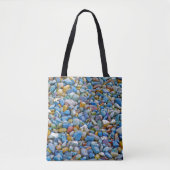 Beach Pebbles Canvas tas (Voorkant)