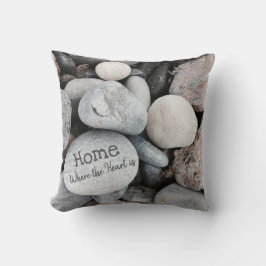 Beach Pebbles Foto Natuur Good Morning Kussen