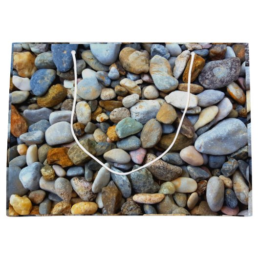 Beach Pebbles Groot Cadeauzakje (Voorkant)