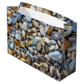 Beach Pebbles Groot Cadeauzakje (Achterkant Gekanteld)