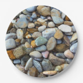 Beach Pebbles Papieren Bordje (Voorkant)