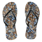 Beach Pebbles Pattern-Teenslippers Teenslippers (Voetbed)