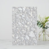 Beach Pebbles - Stationery Briefpapier (Staand voorkant)