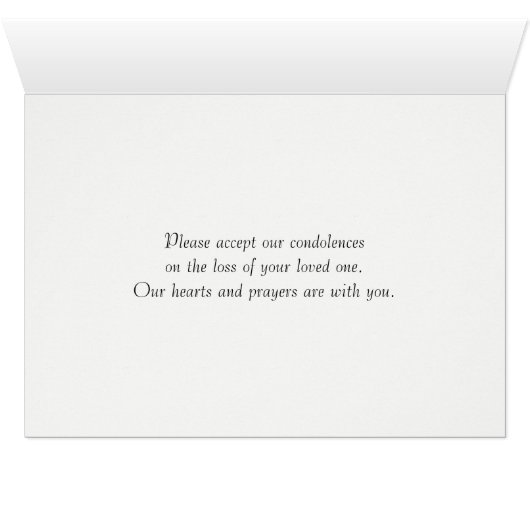 Beach Pebbles Sympathiekaart (Binnen Horizontaal (Onder))