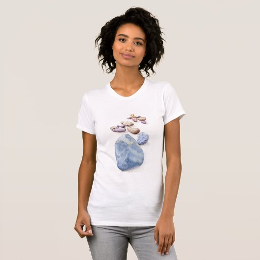 Beach Pebbles T-shirt (Voorkant volledig)
