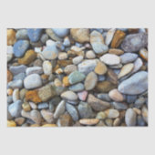 Beach Pebbles Tissuepapier (Voorkant)