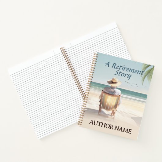 Beach Pensioenboek Hoesje Inspiratie Notitieboek (Binnen)