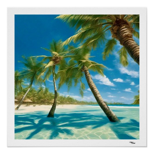Beach Perfect Poster (Voorkant)