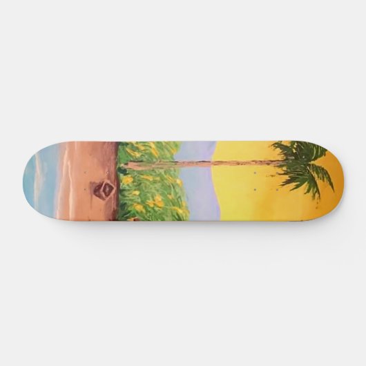 Beach Persoonlijk Skateboard (Horizontaal)