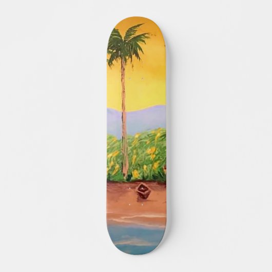 Beach Persoonlijk Skateboard (Voorkant)