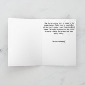 Beach Photo Birthday Kaart (Binnen)