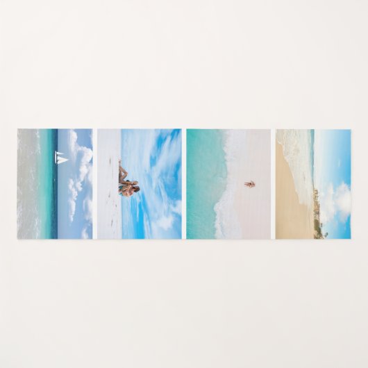 Beach Photo Collage Yogamat (Voorkant (horizontaal))