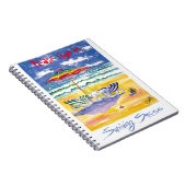 Beach Photo-laptop Notitieboek (Rechterzijde)