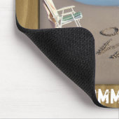 Beach Photo Lijst Mousepad Muismat (Hoek)