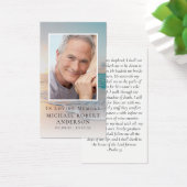 Beach Photo Memorial Prayer Kaart (Bureau)
