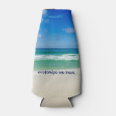 Beach Photography Beauful Custom Tropical Island Flesjeskoeler (Voorkant)