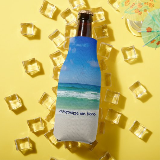 Beach Photography Beauful Custom Tropical Island Flesjeskoeler (Insitu Zomer)