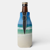 Beach Photography Beauful Custom Tropical Island Flesjeskoeler (Fles Achterkant)