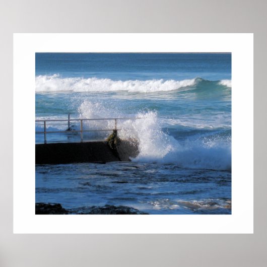 Beach Photography Fine Art Poster Print (Voorkant)