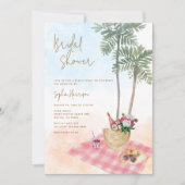 Beach Picnic Vrijgezellenfeest Kaart (Voorkant)