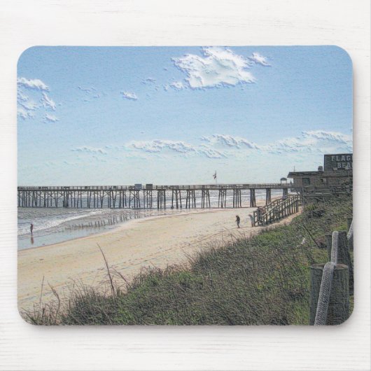 Beach pier muismat (Voorkant)