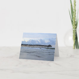 Beach Pier Note Card Kaart