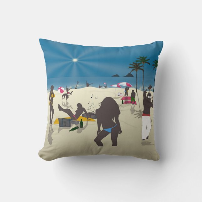 Beach Pillow Kussen (Voorkant)