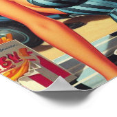 Beach Pin-up Poster (Hoek)