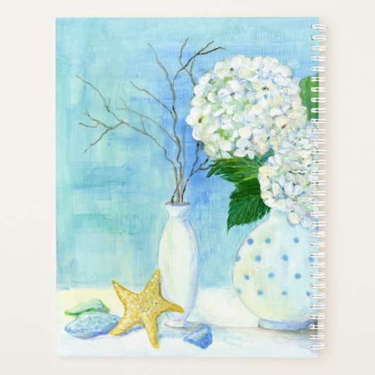 Beach Planning Our Wedding Starfish Shell Bridal Planner (Achterkant)