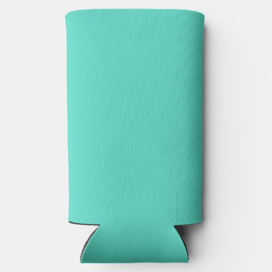 Beach Please Bachelorette Party Neon and Turquoise Seltzer Blikjeskoeler (Achterkant)