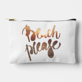 BEACH PLEASE, Fun Typography & Quote Etui