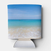 Beach Please Funny Quote Blikjeskoeler (Achterkant)